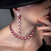 Scarlet Strings Earrings