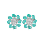 Load image into Gallery viewer, Veridian Whirlpool Earrings
