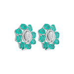 Load image into Gallery viewer, Veridian Whirlpool Earrings
