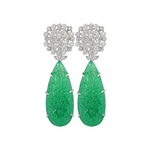 Load image into Gallery viewer, Crafted Verdant Earrings
