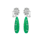 Load image into Gallery viewer, Crafted Verdant Earrings
