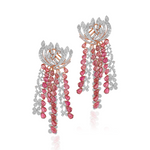 Load image into Gallery viewer, Pink Sapphire Raindrops
