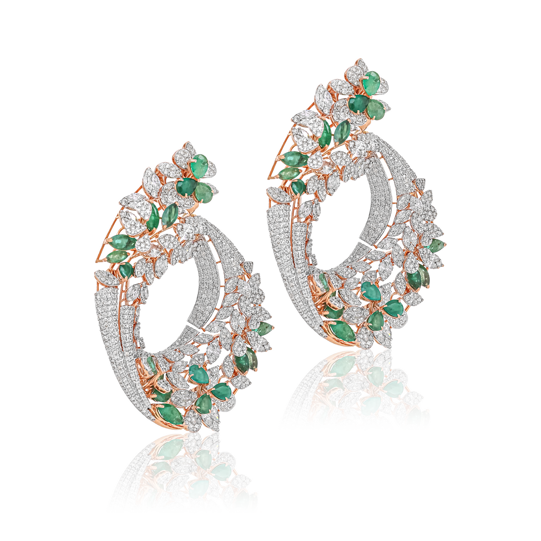 Emerald Lust earrings