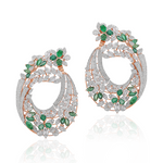 Load image into Gallery viewer, Emerald Lust earrings
