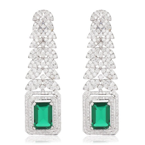 Emerald Elegance Earrings