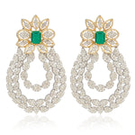 Load image into Gallery viewer, Emerald Blossom Earrings
