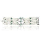 Load image into Gallery viewer, Emerald Pearl Choker

