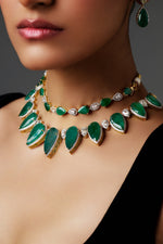 Load image into Gallery viewer, Emerald Lust Necklace
