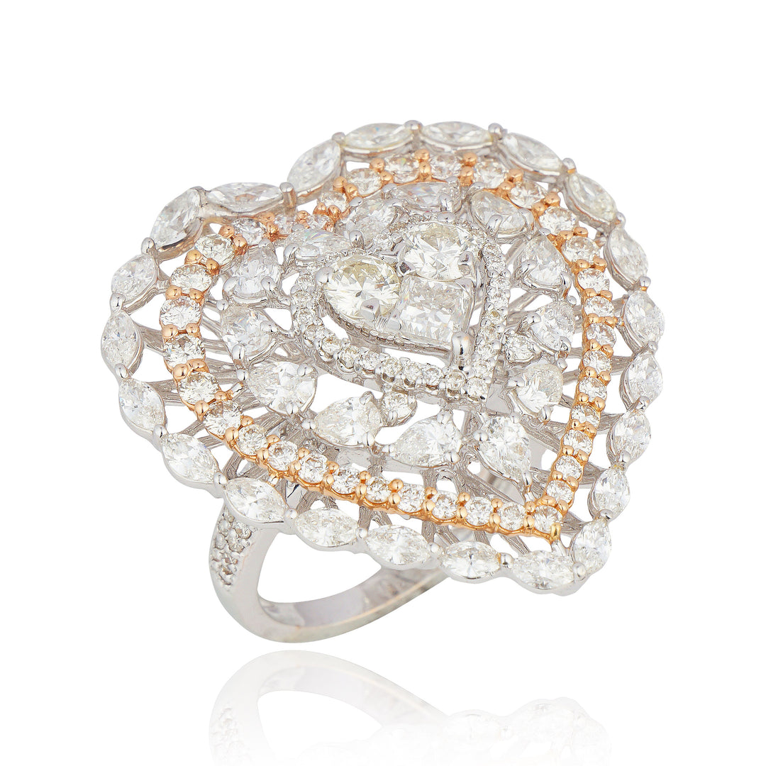 Heart Embrace Ring