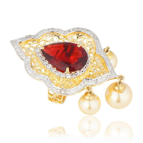 Zarin Drop Ring