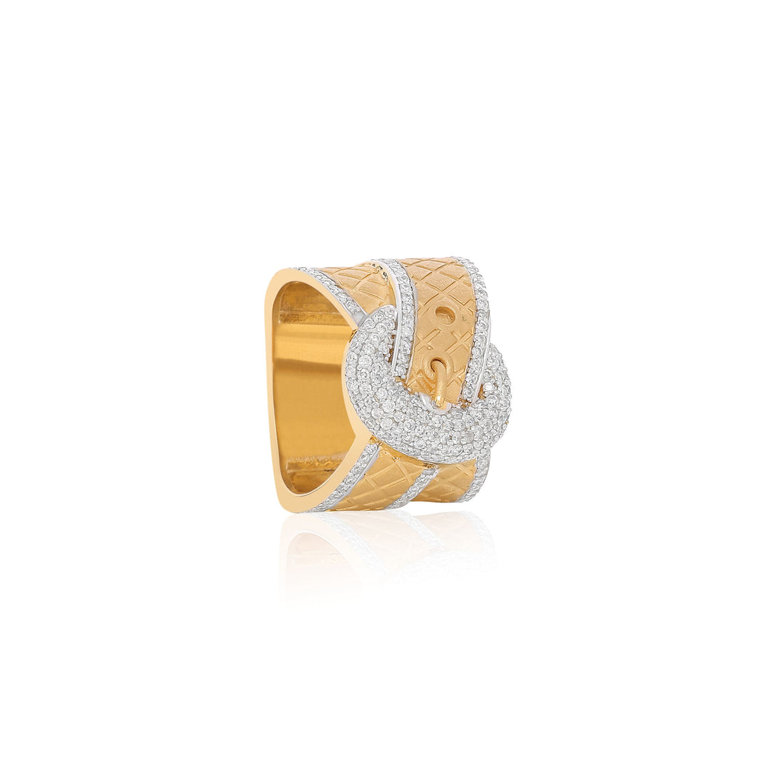 The Belted Diamond Ring