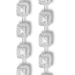 Load image into Gallery viewer, Celestial Emerald Cut Earrings
