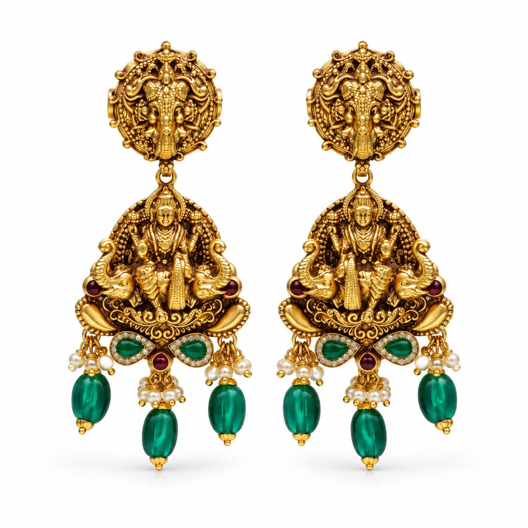 MAYURA DIVYA DROPS EARRING