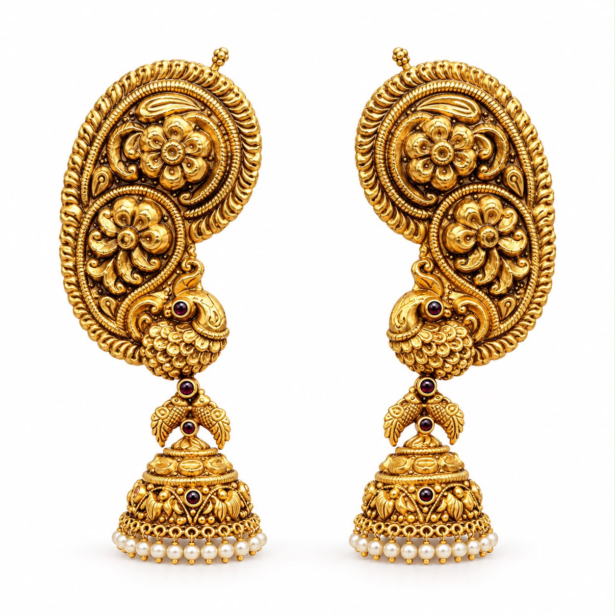 MAYUR EARCUFF JHUMKA – Dillano Jewels Ltd.