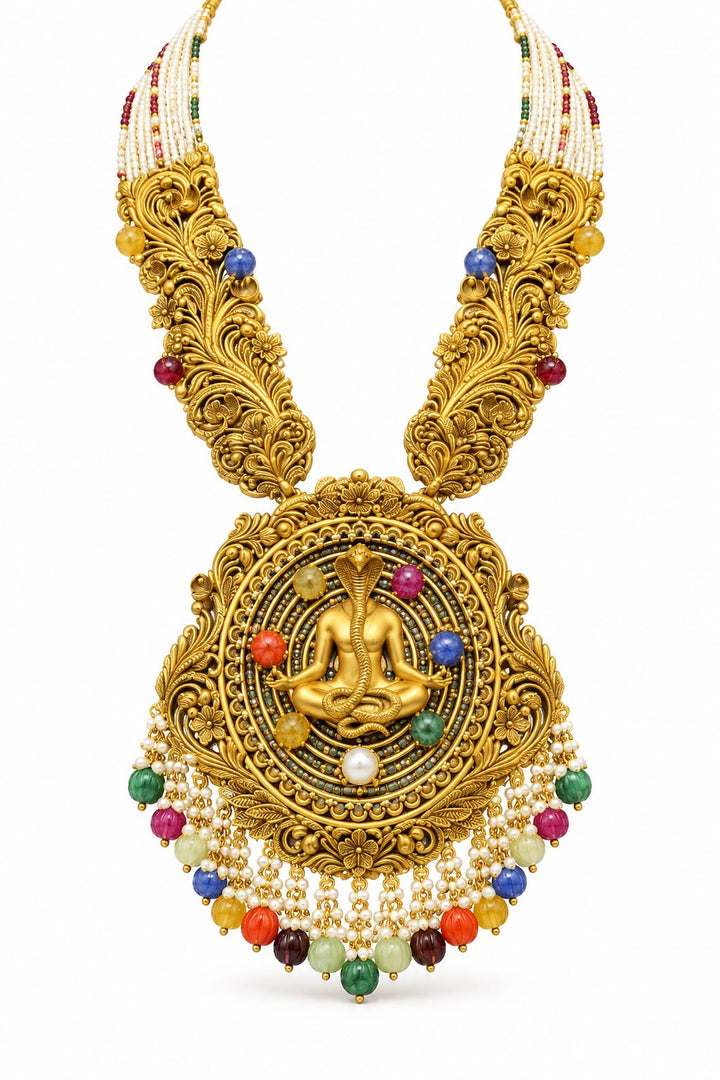 ANTIQUE SHIV NECKLACE