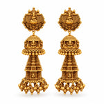 Load image into Gallery viewer, LAXMI TEMPLE GOPURAM JHUMKA